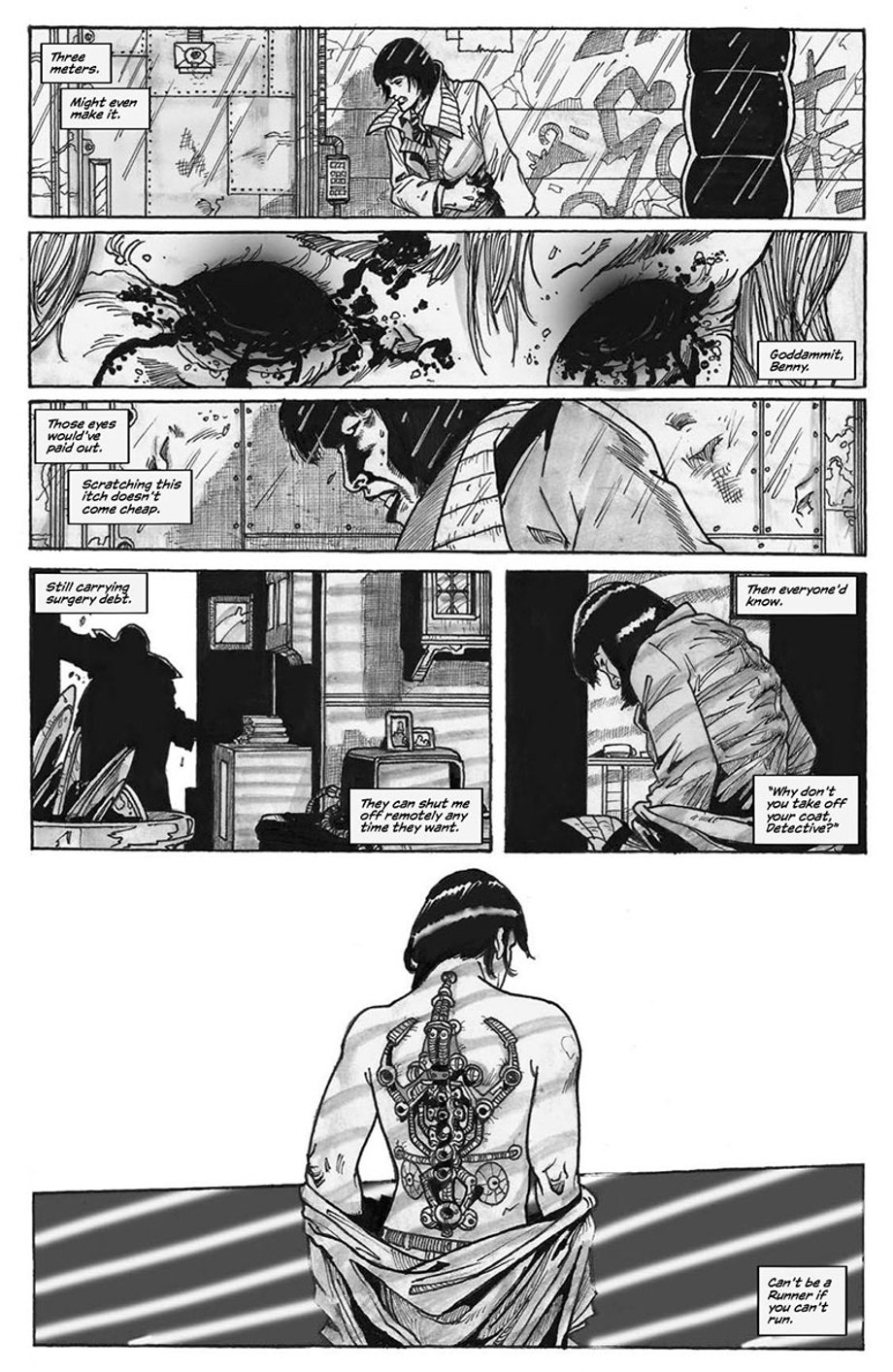 Blade Runner 2019 Vol 1 Los Angeles Artist's Edition Exclusive Artwork - Page 5