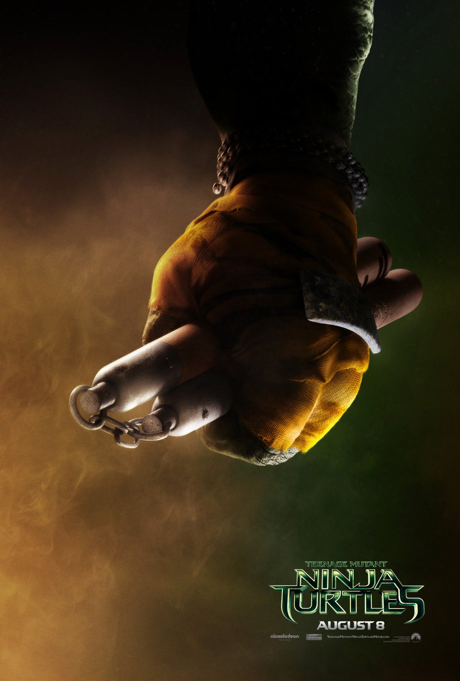 New TMNT teaser poster, Michelangelo.&nbsp;