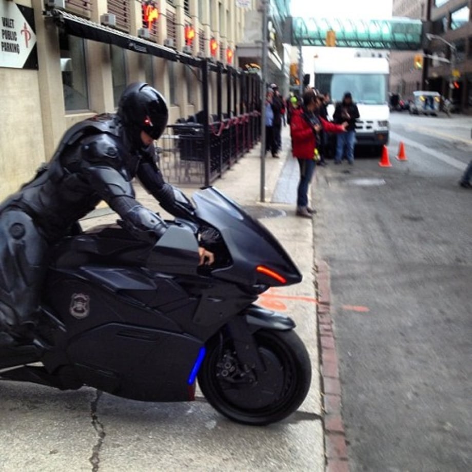 They’re shooting Robocop 2013 in Toronto!!! I was walking home and shot this [frick]ing crazy sick!!! #instadaily #instagramhub #instagood #iphoneasia #picoftheday #photooftheday #colors #beautiful #me #love #instamood #igers #webstagram #bestoftheday #awesome #swag #style #nature #robocop #fall #earlybird #filming #robocop2013 [frick]ing sooooooooo sick!!!!! by jedi_sushi_eater http://instagr.am/p/Q77U_5ItU_/