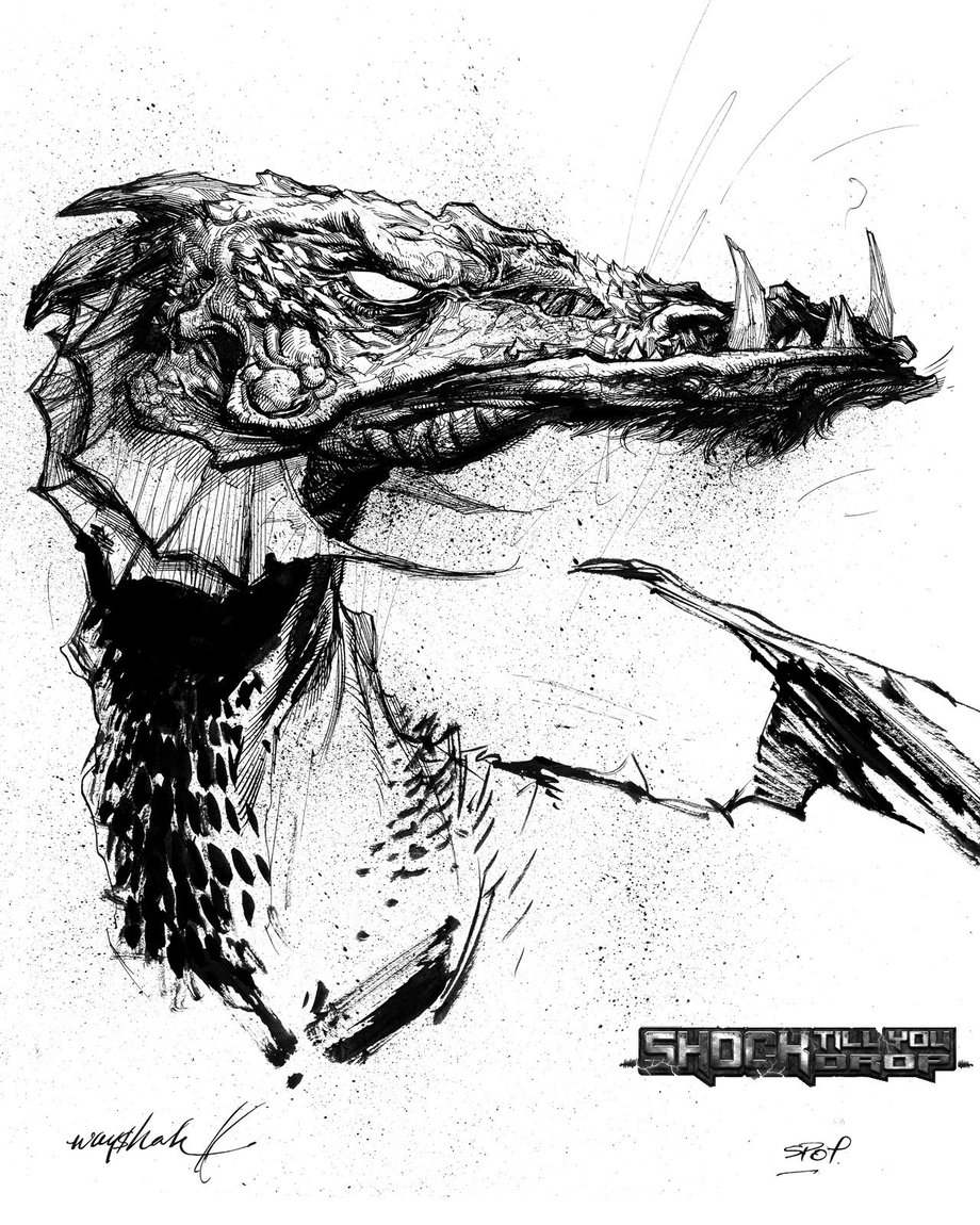 “You can’t draw dragons without some epic metal!”