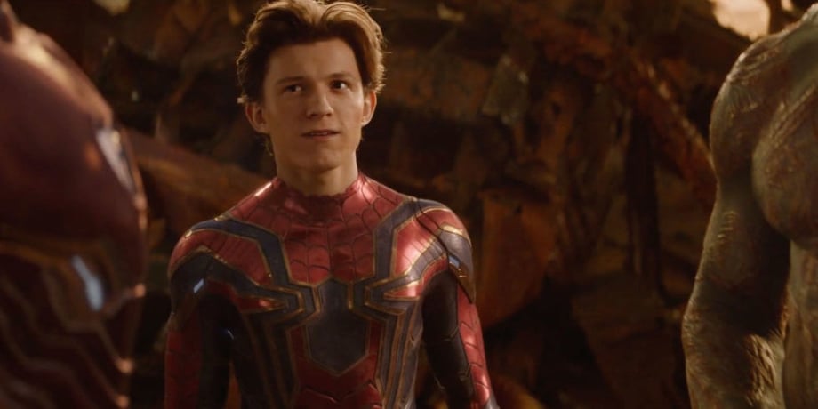 Image result for infinity war spiderman