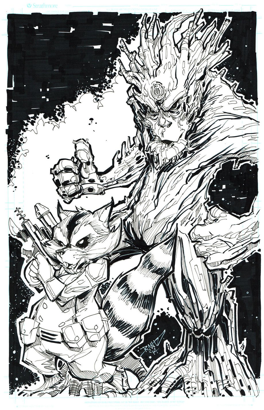 Rocket And Groot by rantz