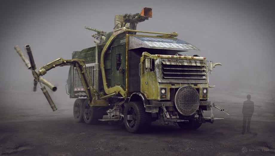 Turtle Van Concept Art Daniel Egery