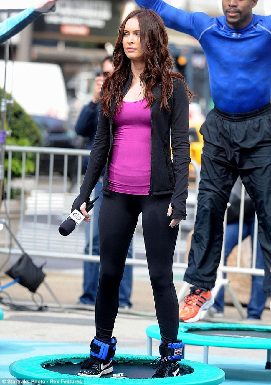 Channel 6 reporter: The mic was a telling prop as fans now know that her character April O'Neil is indeed a reporter - not a computer programmer or warrior as penned in the comic books