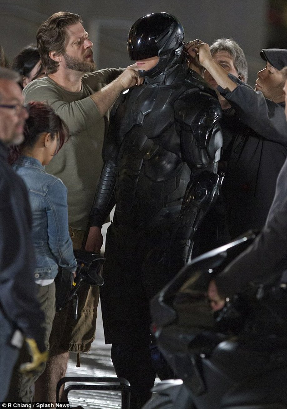 All hands on deck: Not a single detail would have been missed with this many eyes ensuring continuity on the set