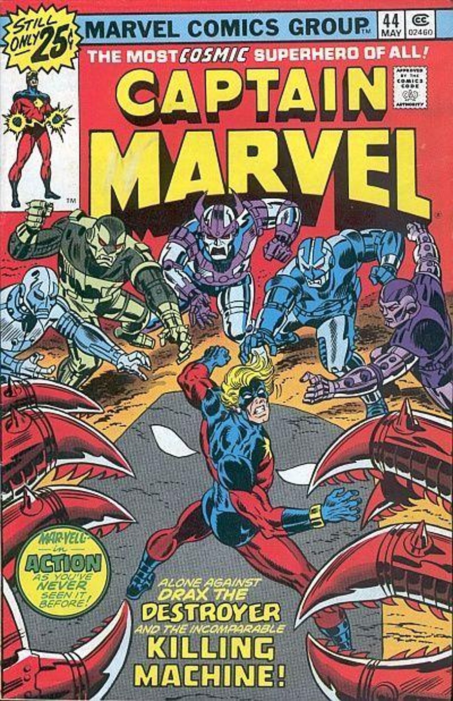 Giveaway Captain Marvel #44 1976