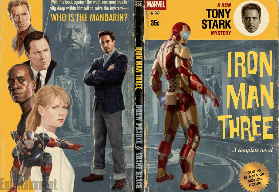 Iron Man 3 wrap poster