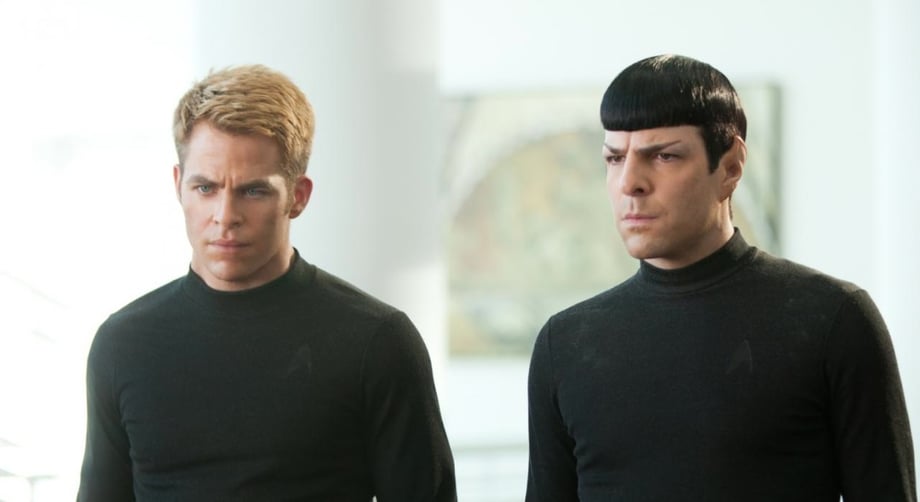 Star Trek Into Darkness Kirk and Spock