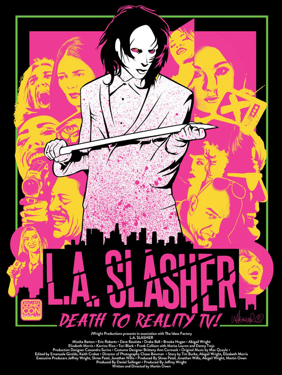 LA Slasher Salt Lake Comic Con Poster