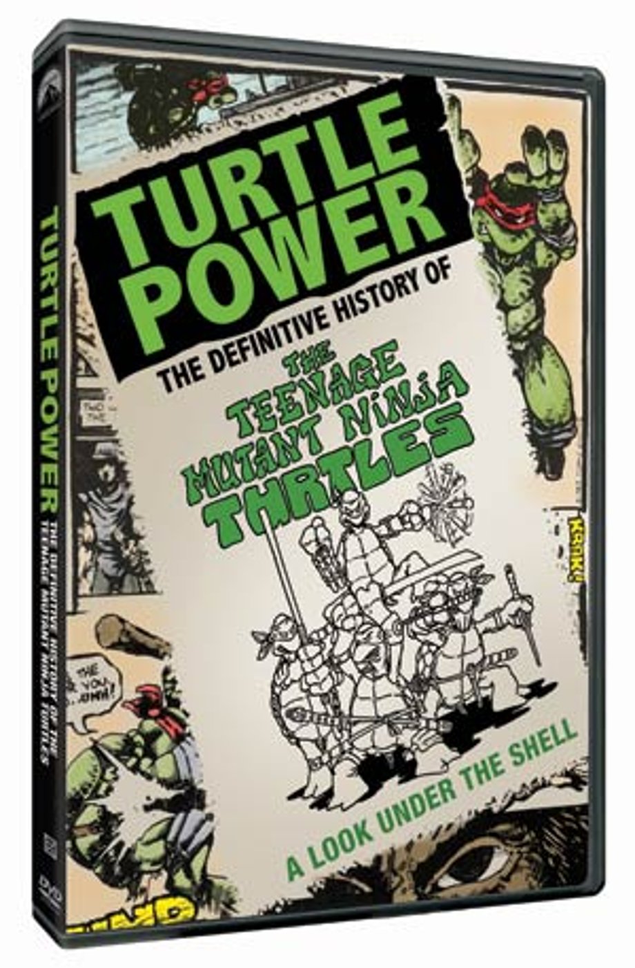 TURTLE POWER: The Definitive History of the Teenage Mutant Ninja Turtles Cover Art