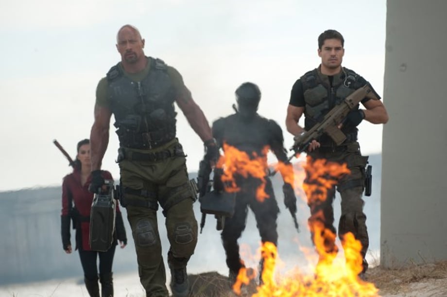 G.I Joe: Retaliation Roadblock, Flint, Snake Eyes, Jinx