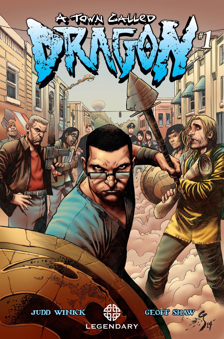 A Town Called Dragon #1 Cover