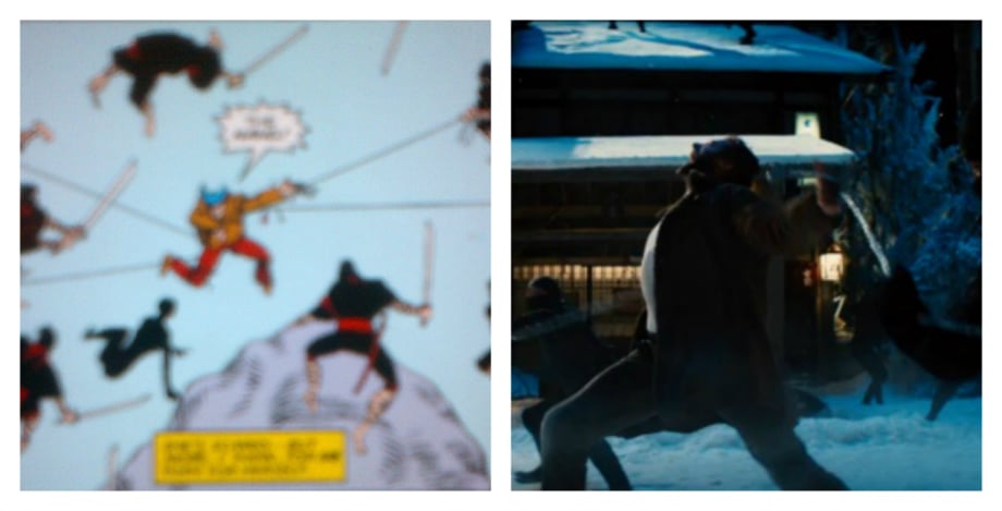 The Hand vs Wolverine