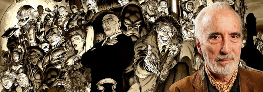 Villains of DC Comics Christopher Lee narrator