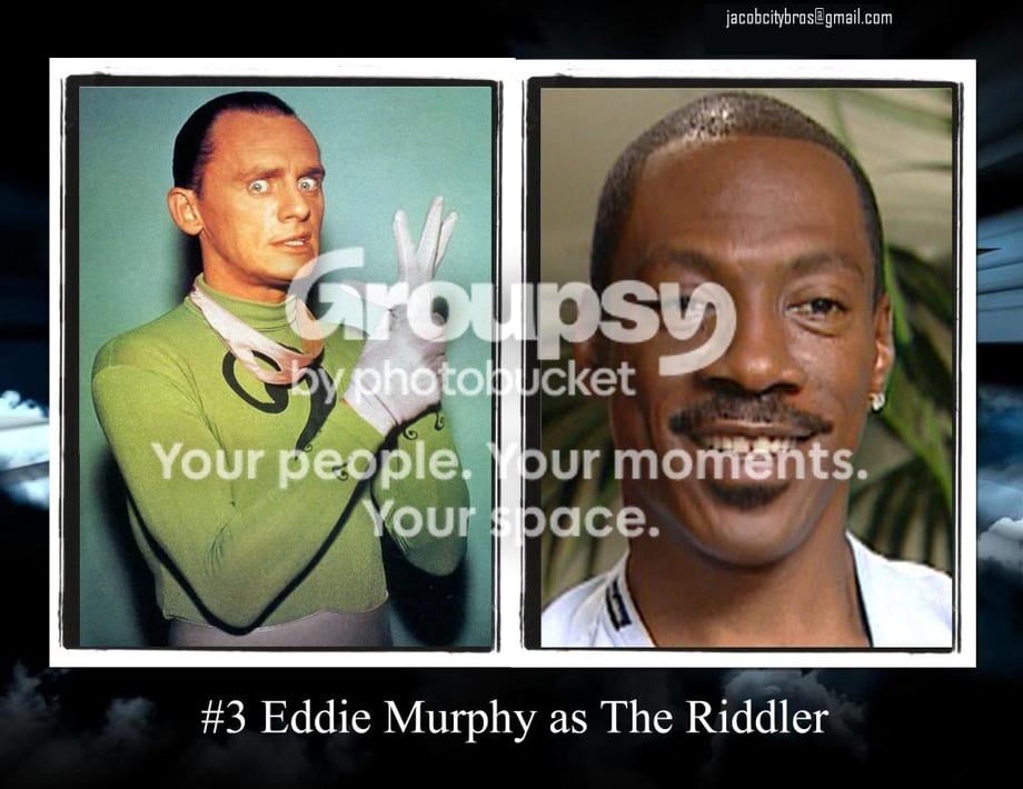 #3-12 Eddie Murphy as Riddler