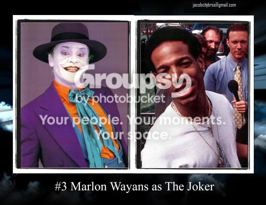 #3-7 Marlon Wayans as Joker