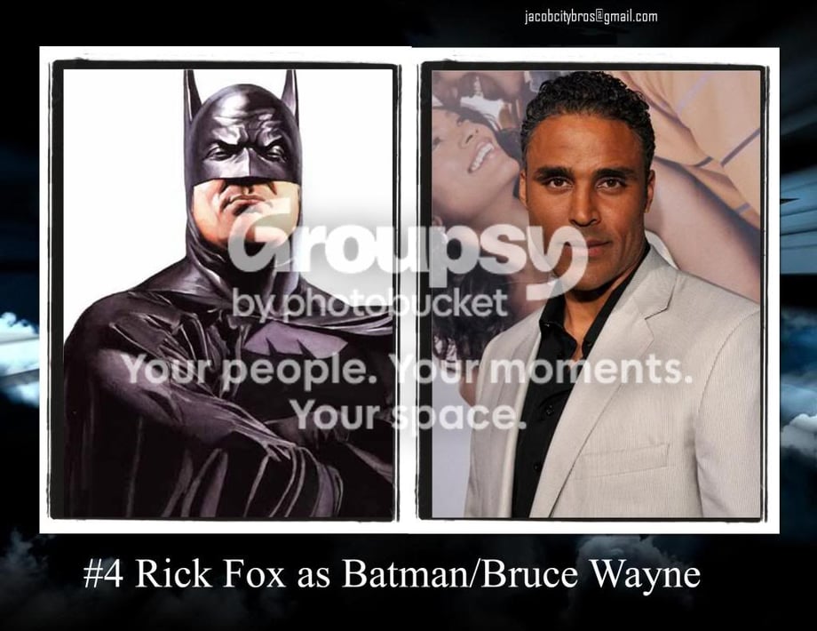 #4 Rick Fox as Batman