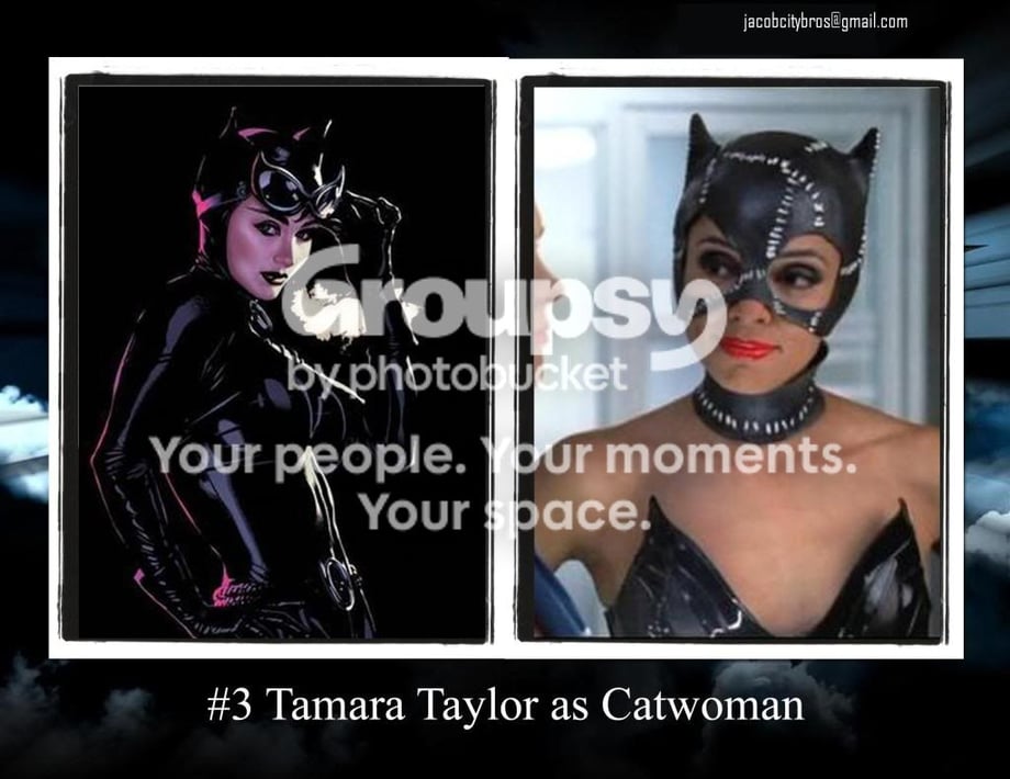 #3-9 Tamara Taylor as Catwoman