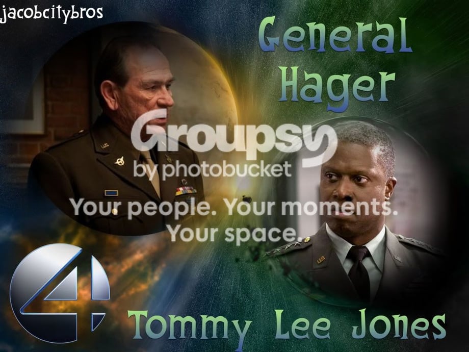 Tommy Lee Jones as General Hager