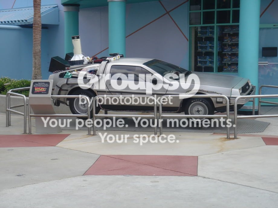 the back to the future car
