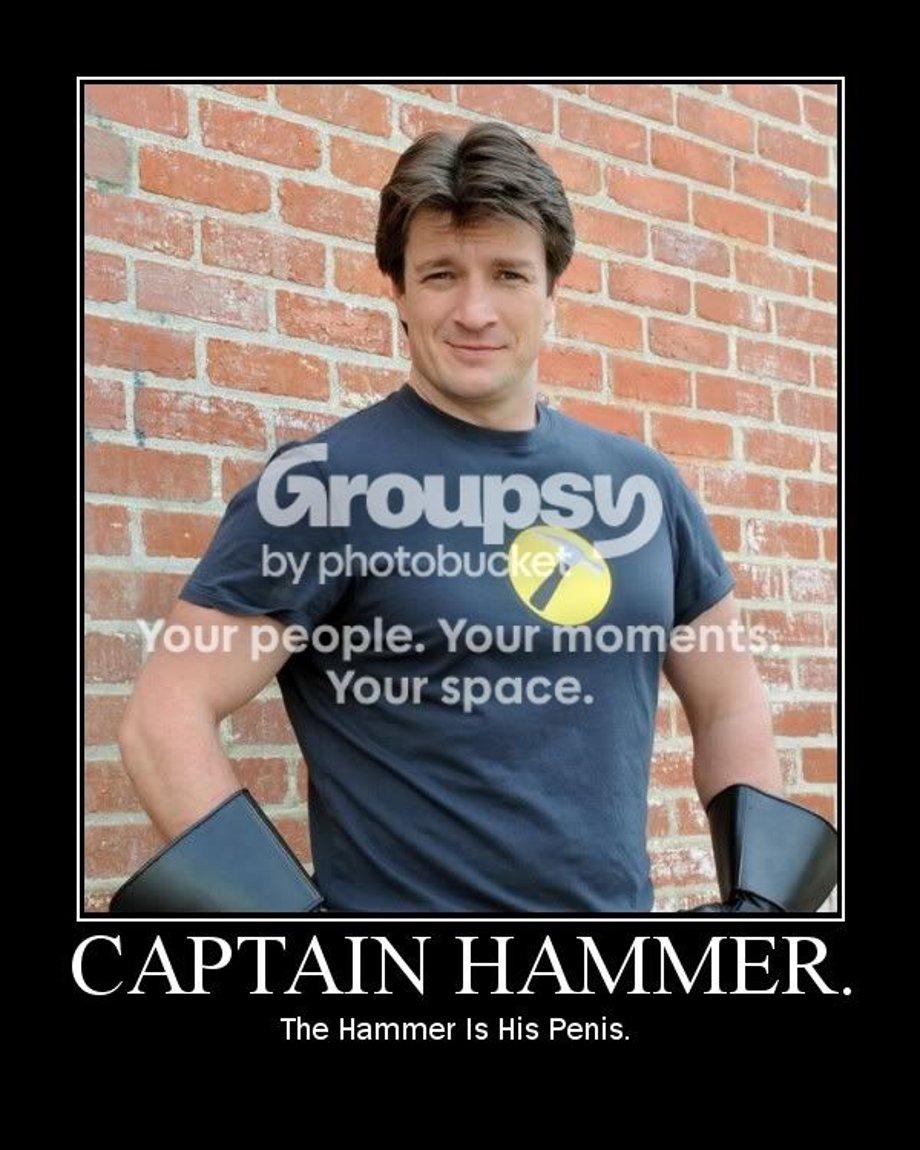 Captain Hammer Poster Pictures, Images and Photos