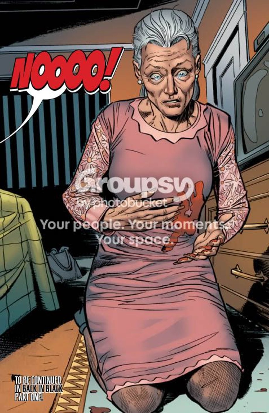 aunt may was shot Pictures, Images and Photos