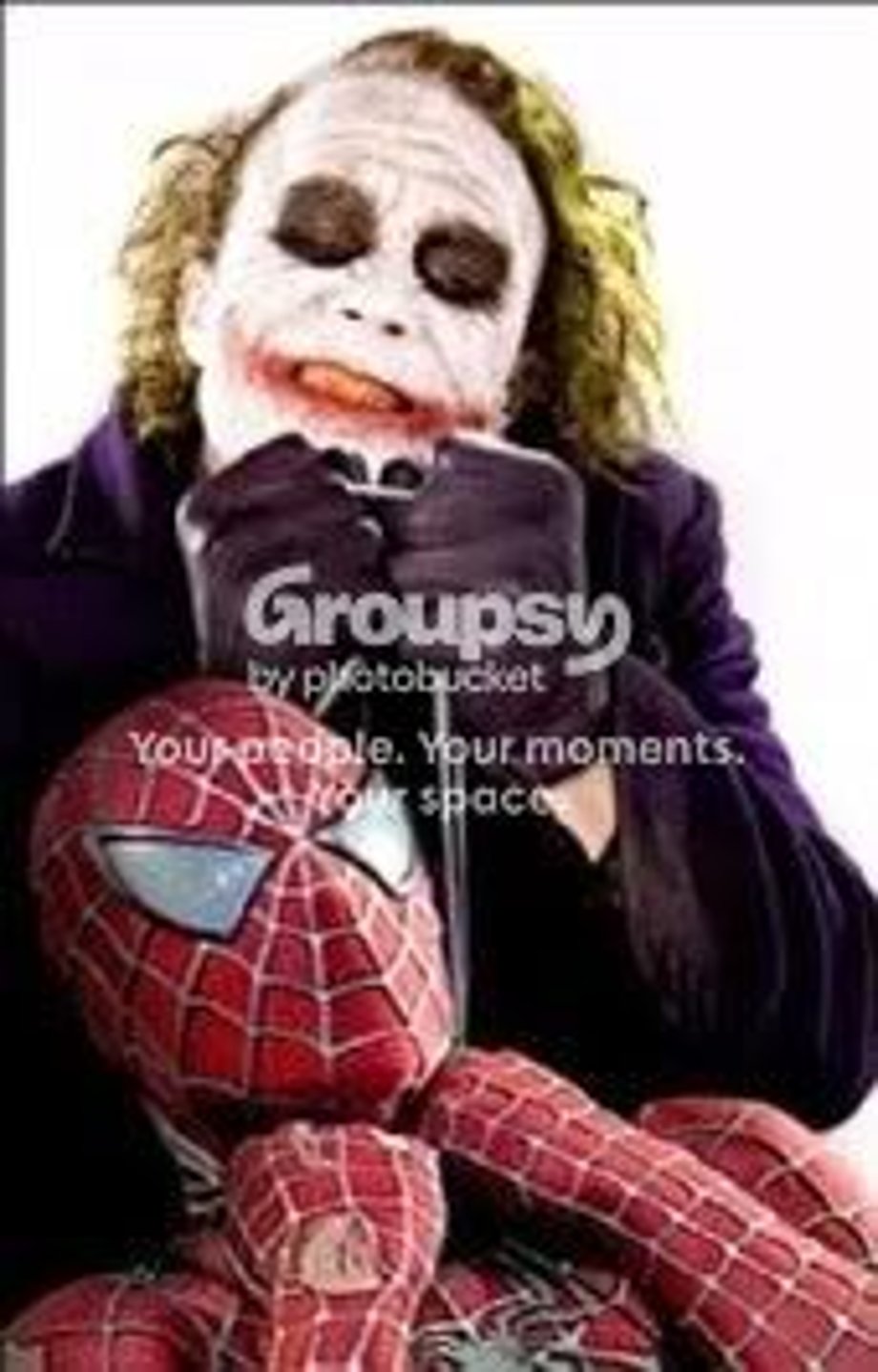 joker vs spiderman!! ( i hope joker wins!!! ) Pictures, Images and Photos