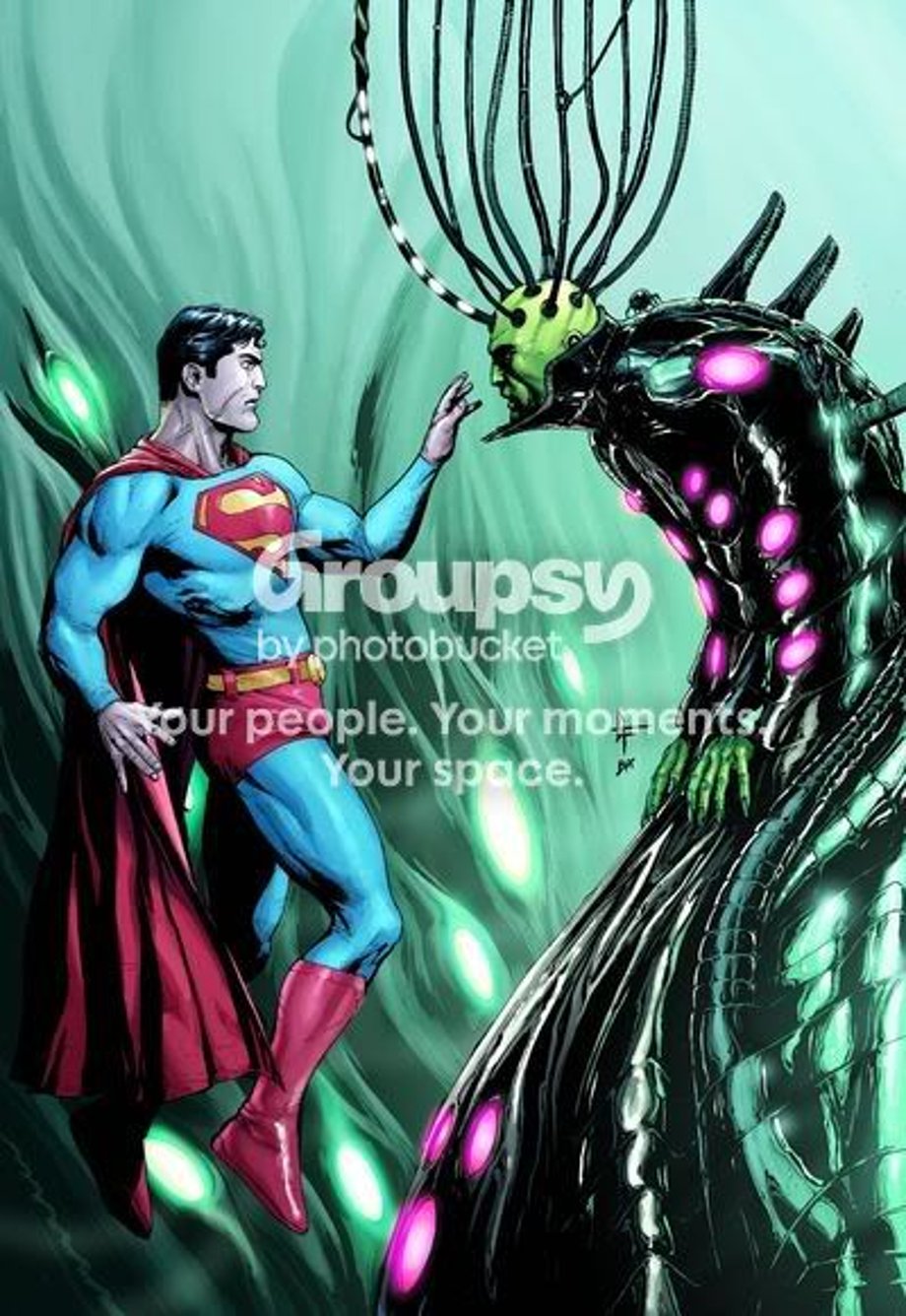 Superman and Brainiac Pictures, Images and Photos