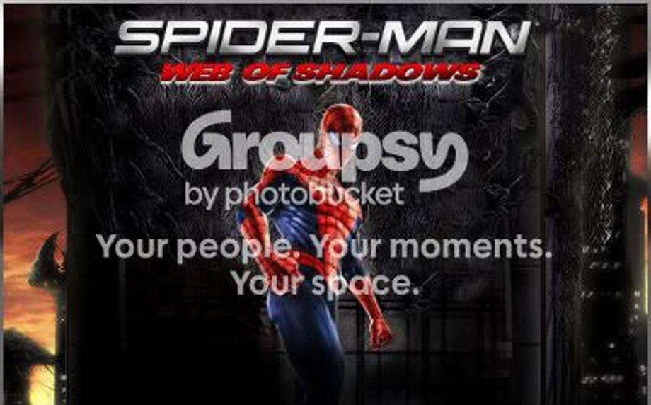spider-man web of shadows banner Pictures, Images and Photos