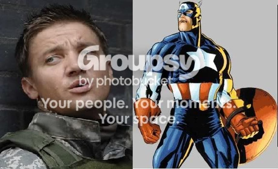 Jeremy Renner as Captain America
