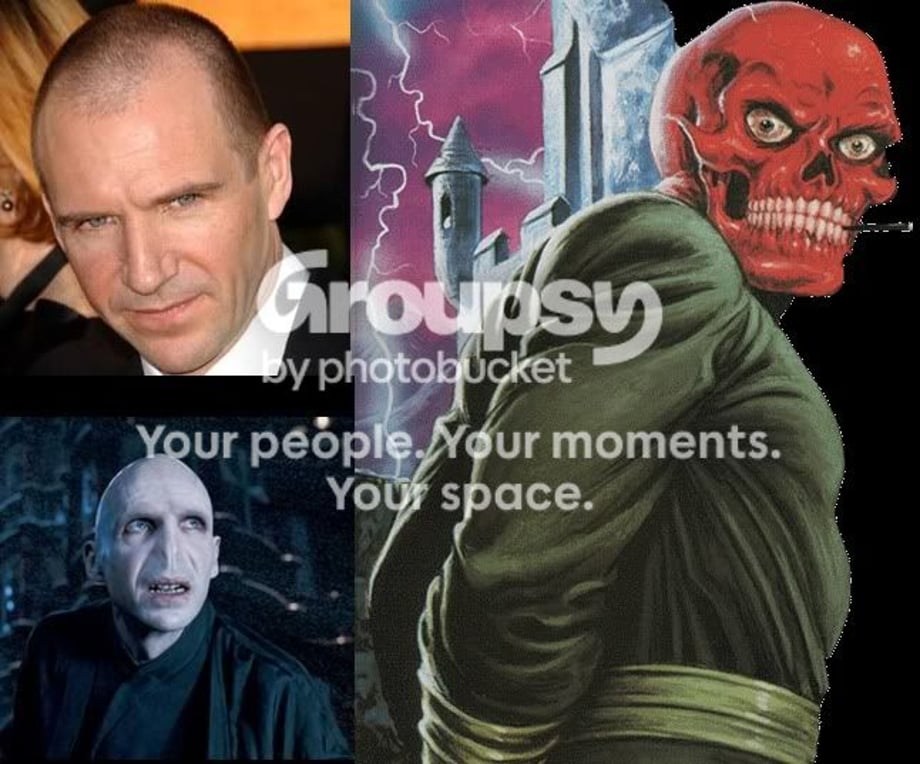 Ralph Fiennes as Red Skull