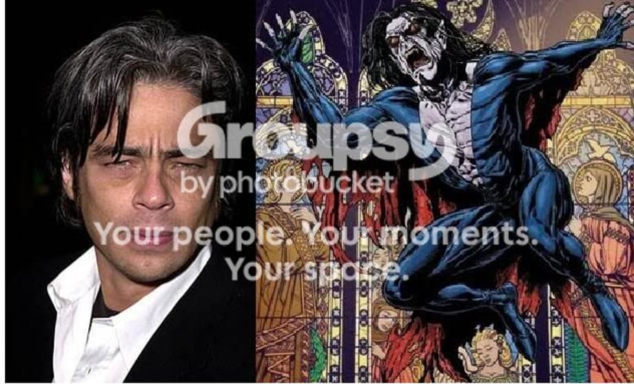 Benico Del Toro as Morbius