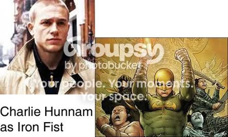 Charlie Hunnam as Iron Fist