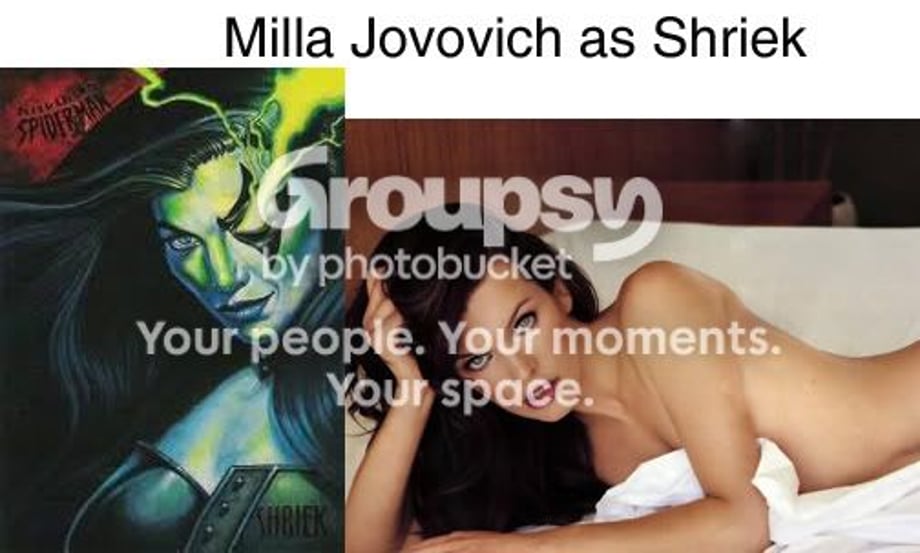 Milla Jovovich as Shriek