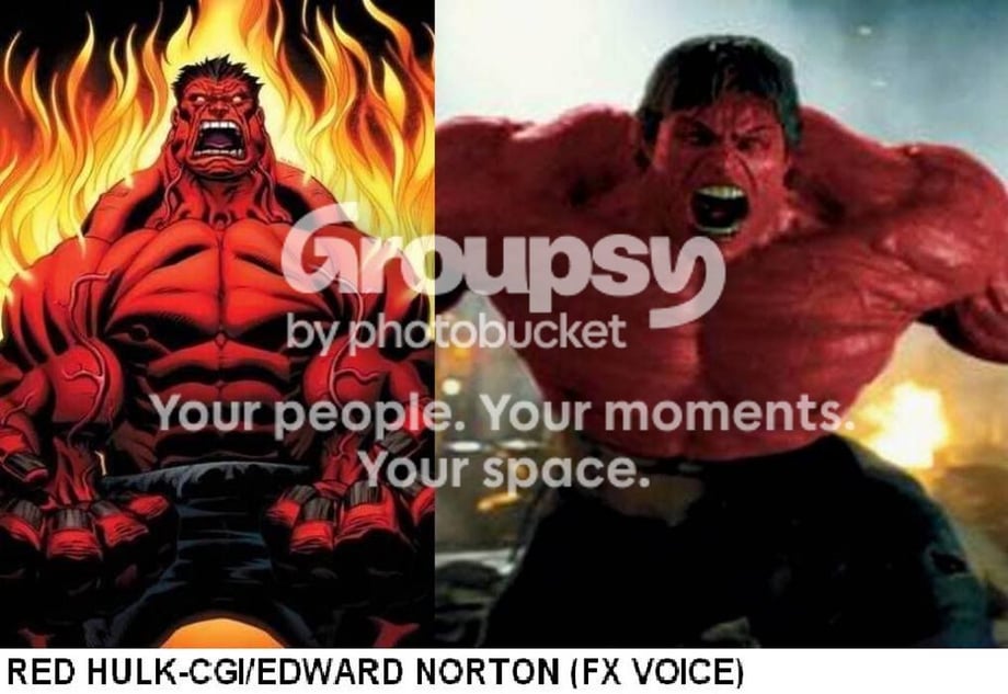RED HULK-CGI 1