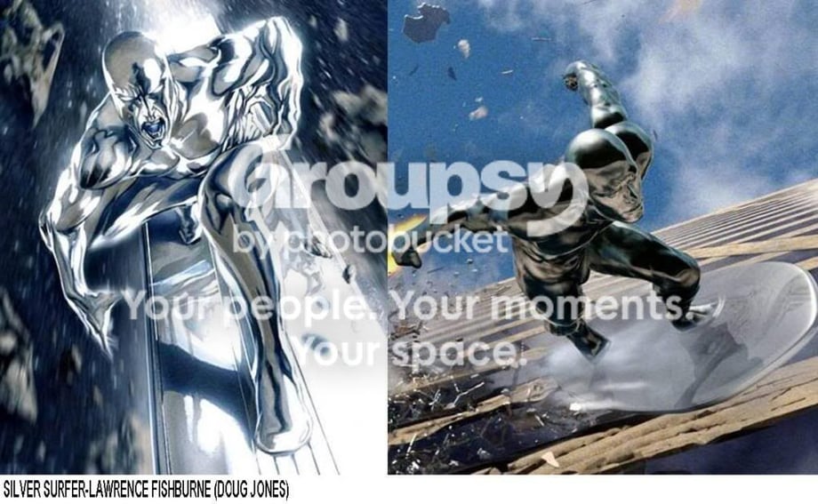 SILVER SURFER-FISHBURNE 1