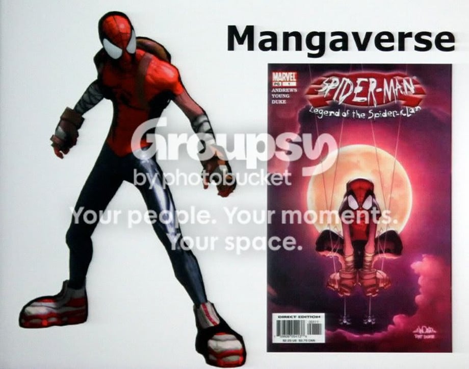 Spiderman shattered dimensions mangaverse pic 1