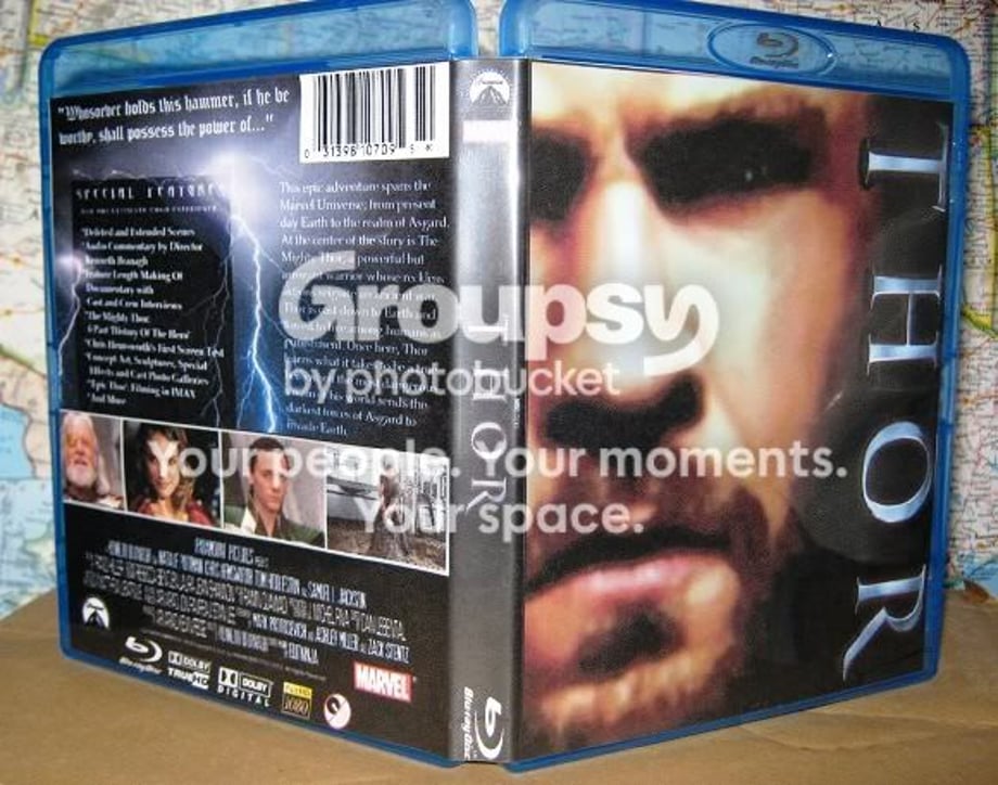 Thor Movie Bluray DVD Cover Art Photo By EditNinja