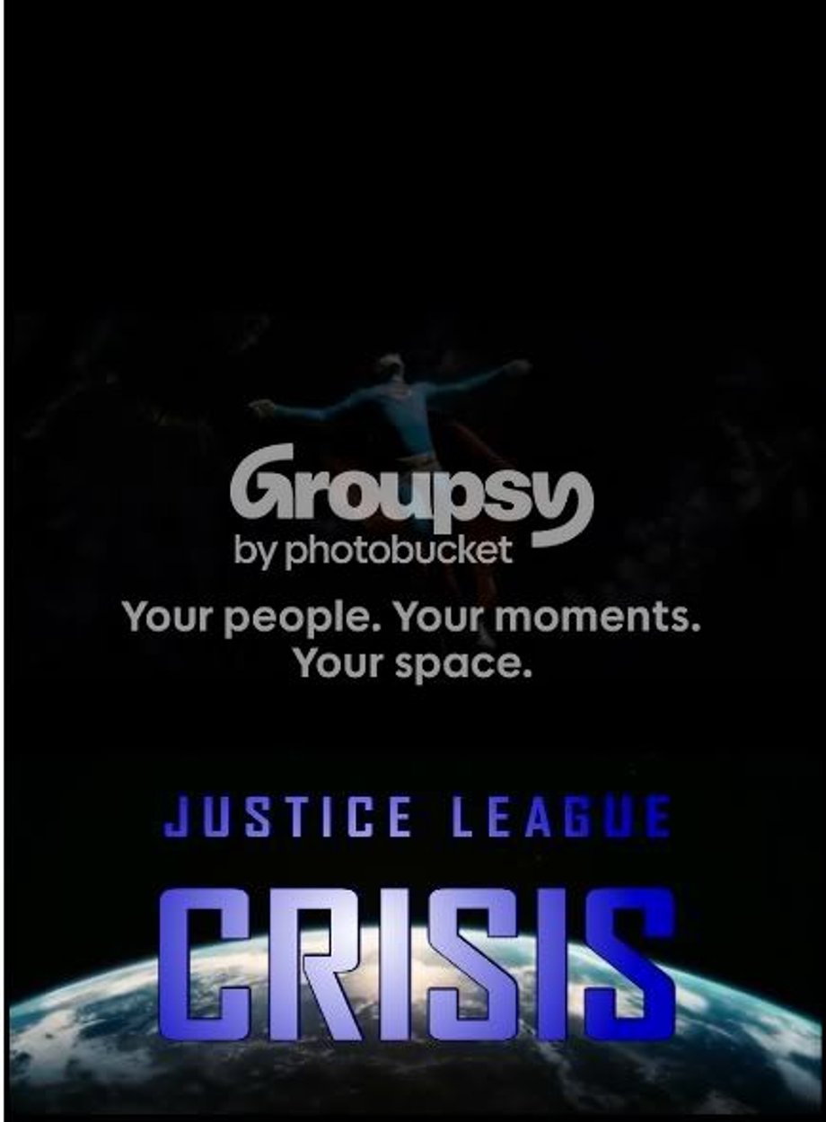 Justice League Crisis Poster 2  Superman EditNinja