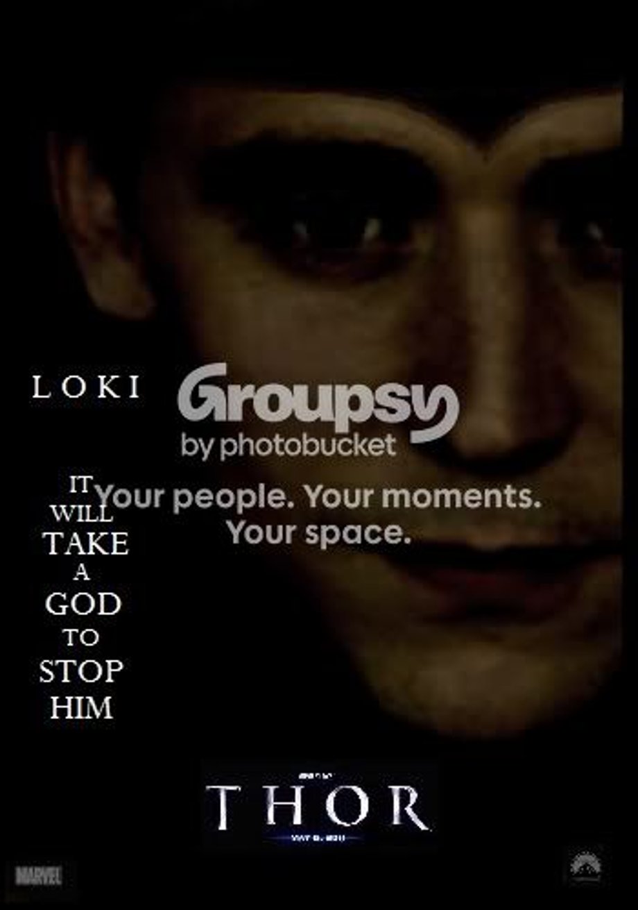 THOR- LOKI customMovie poster By EditNinja