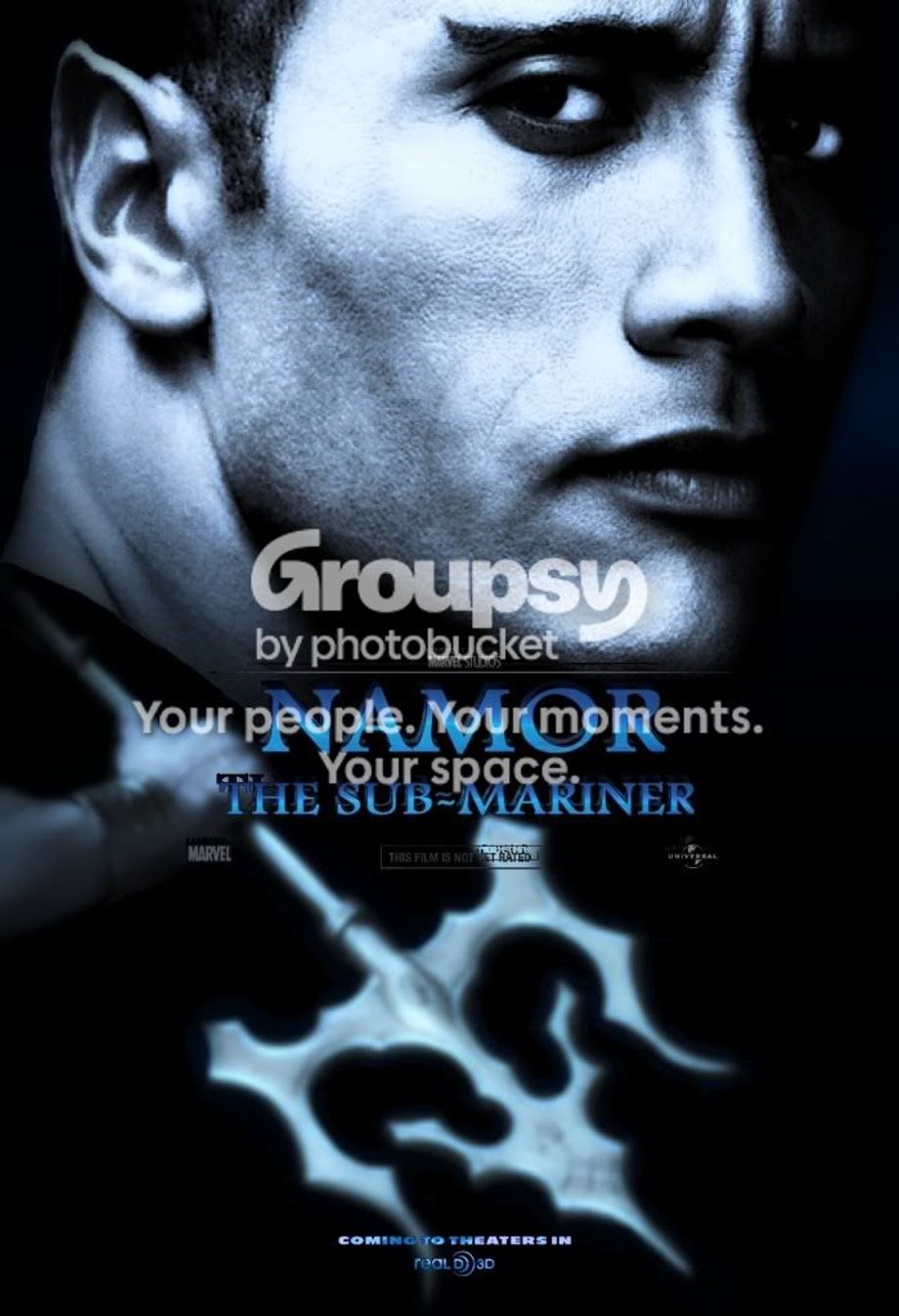 Namor Movie Poster 03 by EditNinja