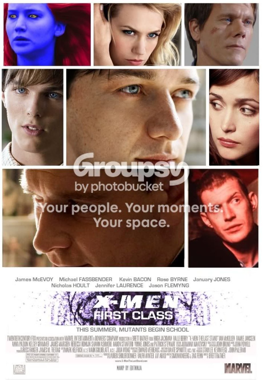 X-MEN First Class Poster08 By EditNinja