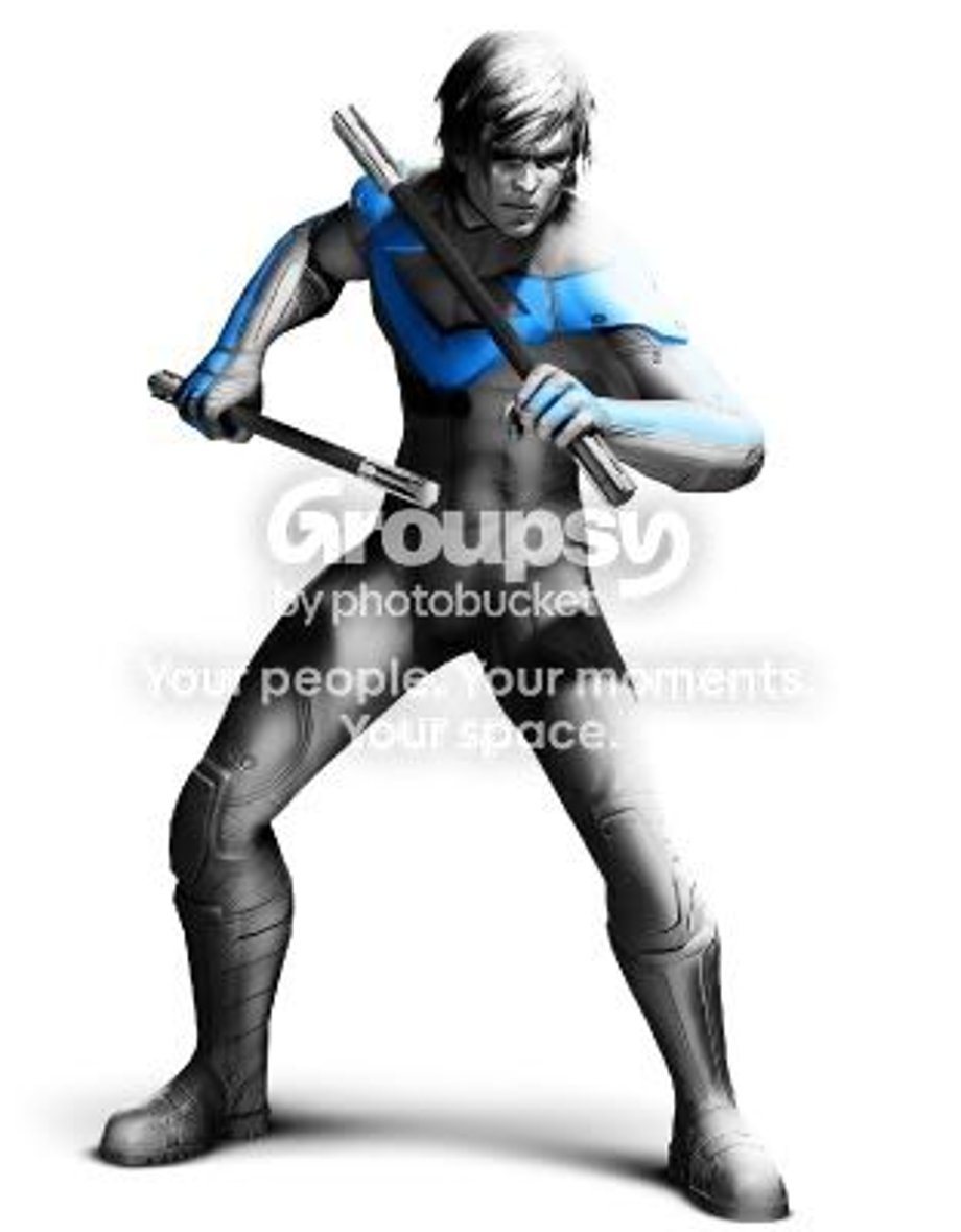 Batman Arkham City Nightwing
