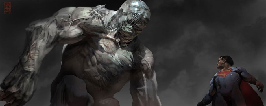 Batman v Superman Doomsday concept art