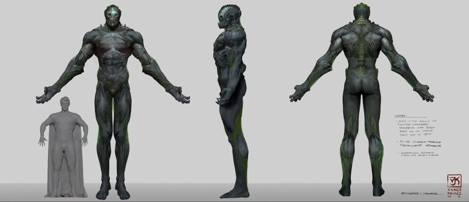 Batman v Superman Doomsday concept art