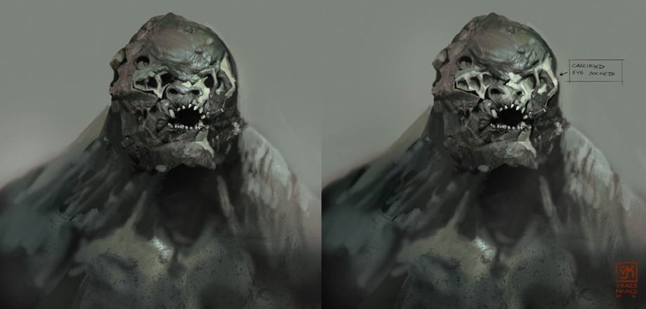 Batman v Superman Doomsday concept art