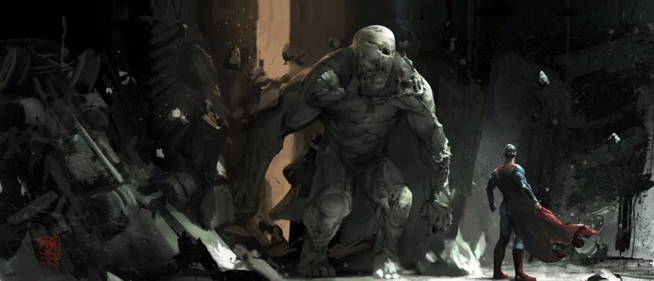 Batman v Superman Doomsday concept art