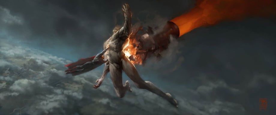 Batman v Superman Doomsday concept art