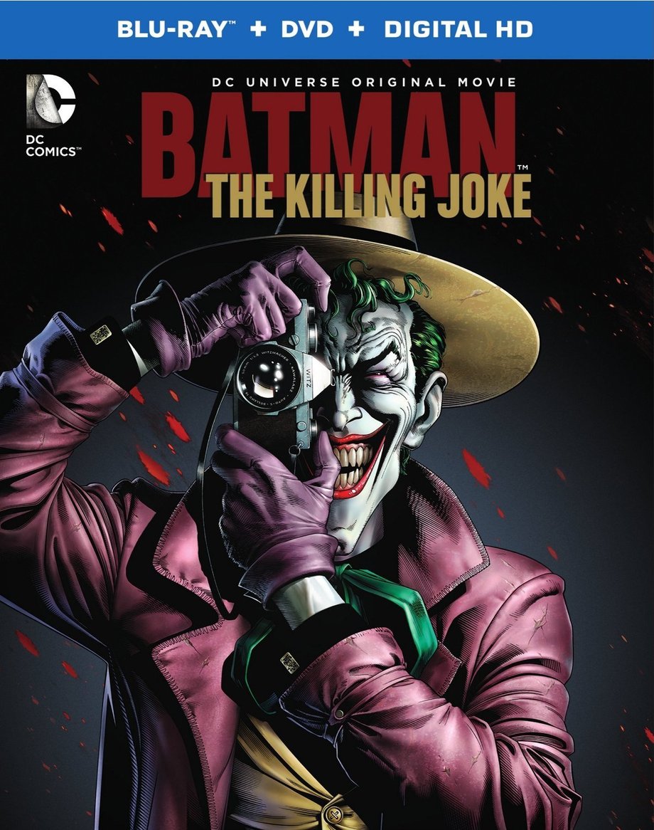 The Killing Joke blu-ray cover