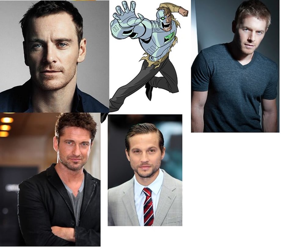 Michael Fassbender Gerald Butler Rick Cosnett or Logan Marshall Green for Metallo